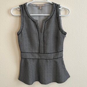 Women’s Banana Republic fitted peplum top, size 2